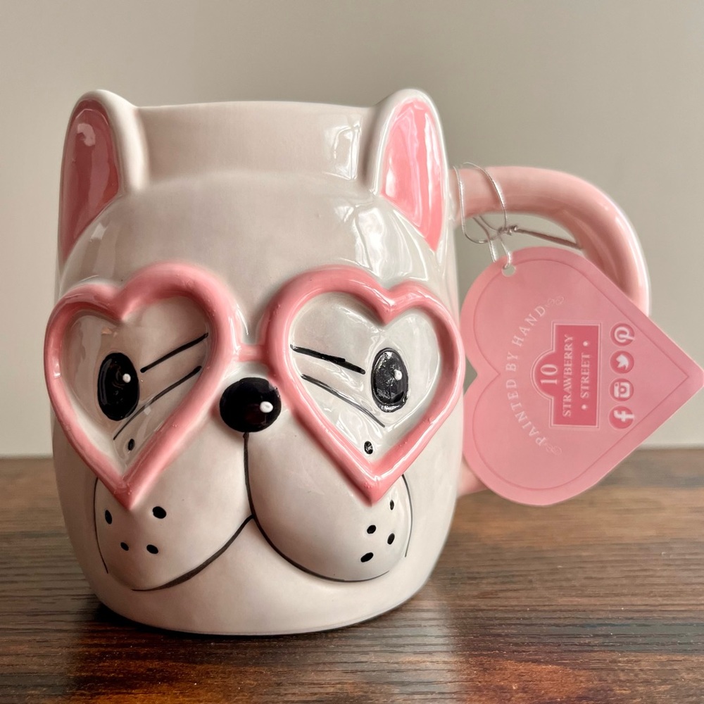 •SOLD•|Valentine’s | French Bulldog Mug - Picture 1 of 8